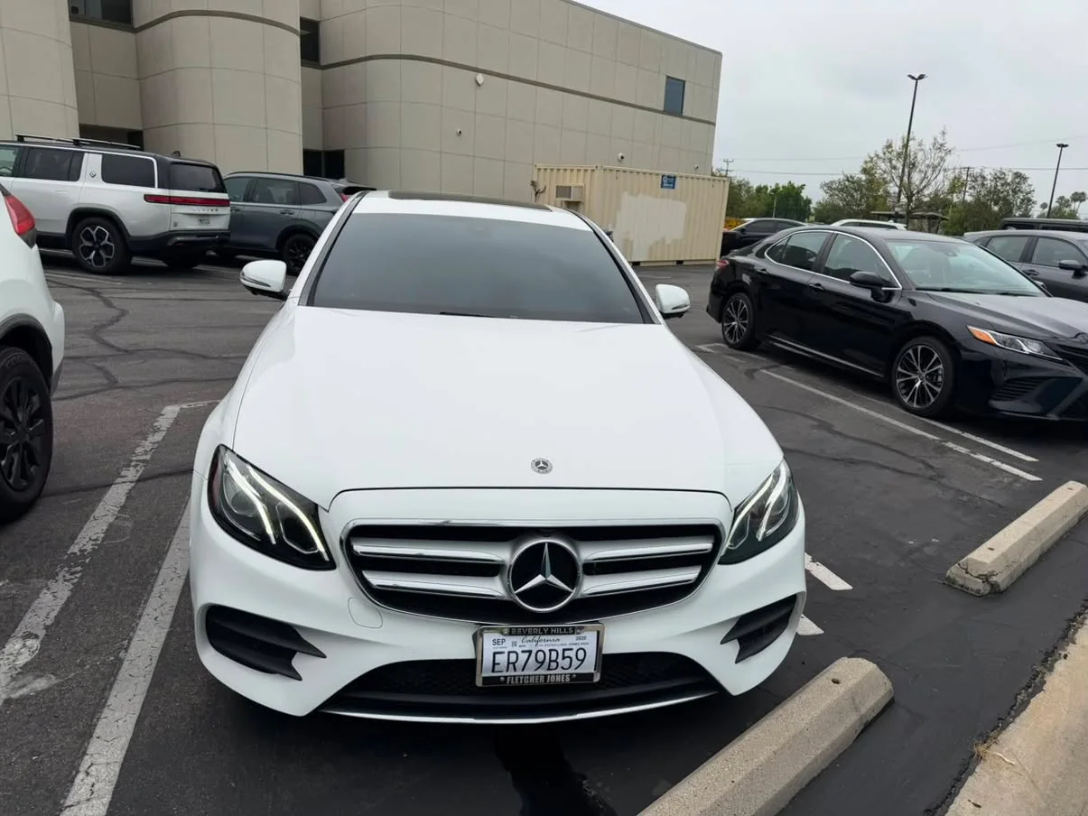 Mercedes-Benz E350 · White