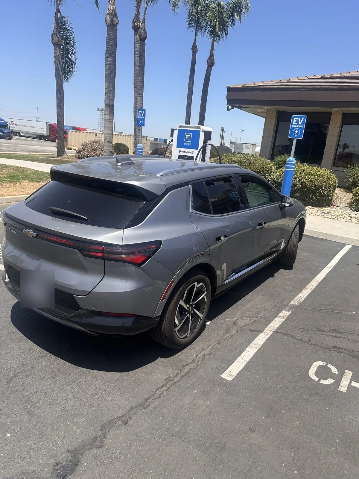 Chevrolet Equinox EV rear three-quarter